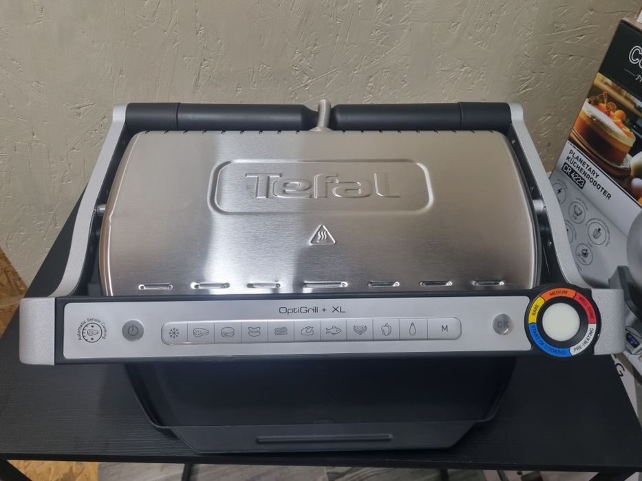 Гриль Tefal Optigrill + XL GC727 без заводського пакування!