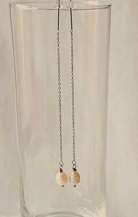 серьги  протяжки