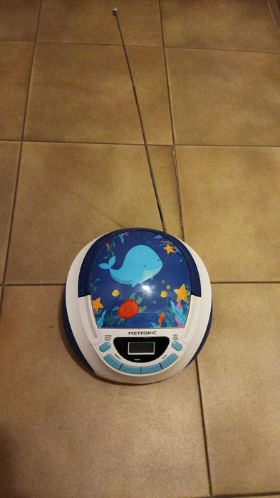 Leitor CD Metronic Infantil — com entrada USB e SD