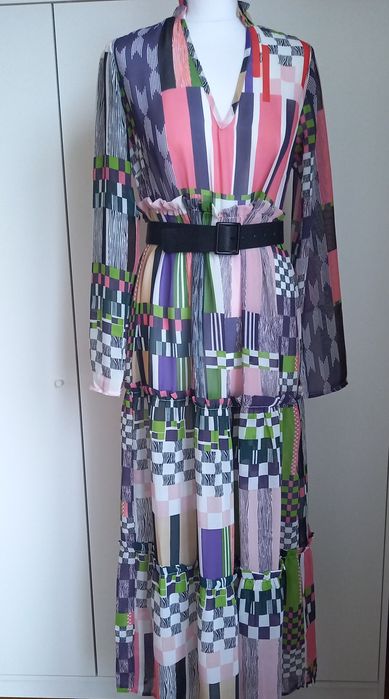 Nowa sukienka wzory szyfonowa 36