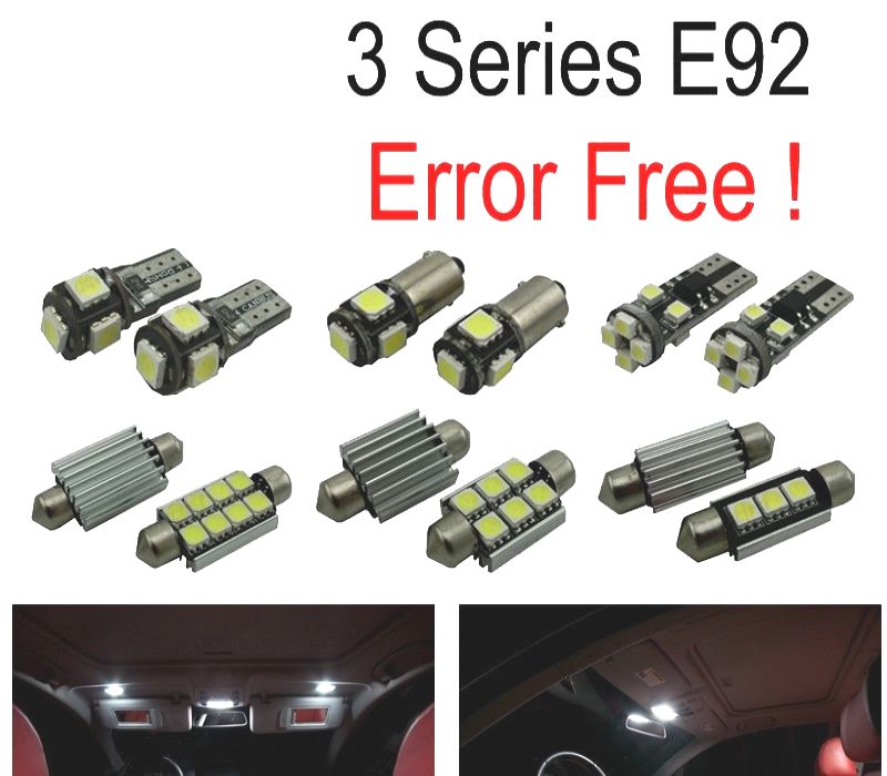 KIT COMPLETO 19 LAMPADAS LED INTERIOR BMW SERIE 3 E92 COUPE 325XI 335XI M GTS 330I XDRIVE 330D 06-13