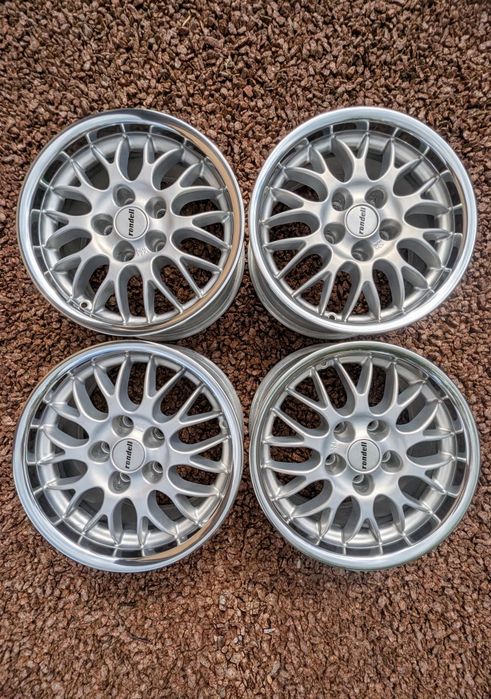 R15, 5/112 поліровані полки, диски Rondell Audi, Volkswagen, Seat, Skoda