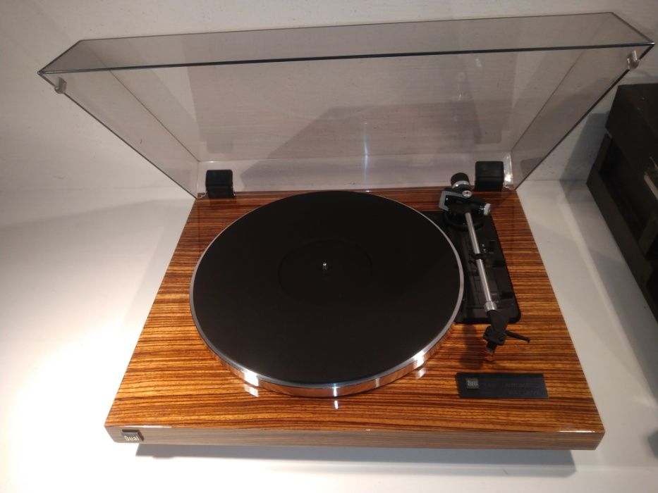 Gramofon Dual CS 455 Silver."palisander"