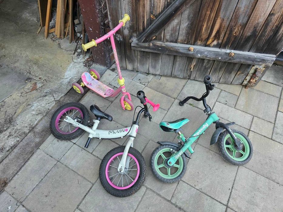 Rowerek dziecięcy hulajnoga