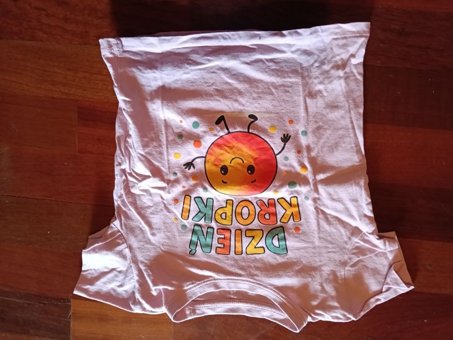 Koszulka na krótki rękaw dzień kropki