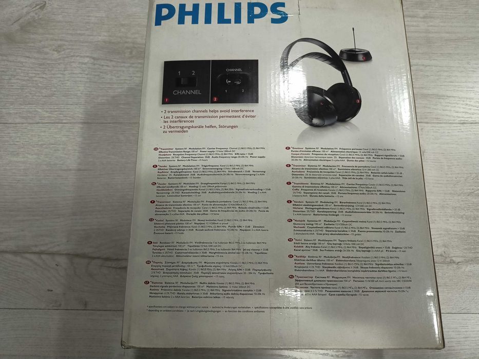 Słuchawki Bezprzewodowe Nauszne Philips Wireless