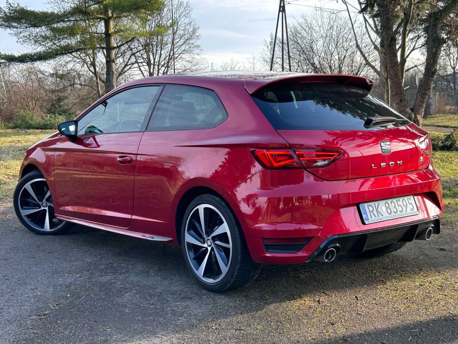 Seat Leon SC FR*Polski Salon*Automat*Nawigacja*LED*Czujniki Parkowania