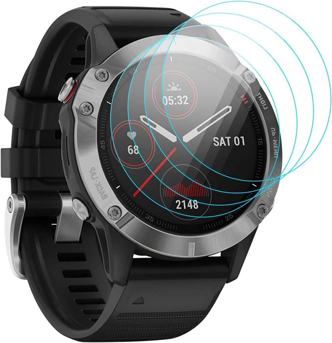 3 Sztuki  Szkło Hartowane 9H Do Garmin Fenix 6S 6S Pro