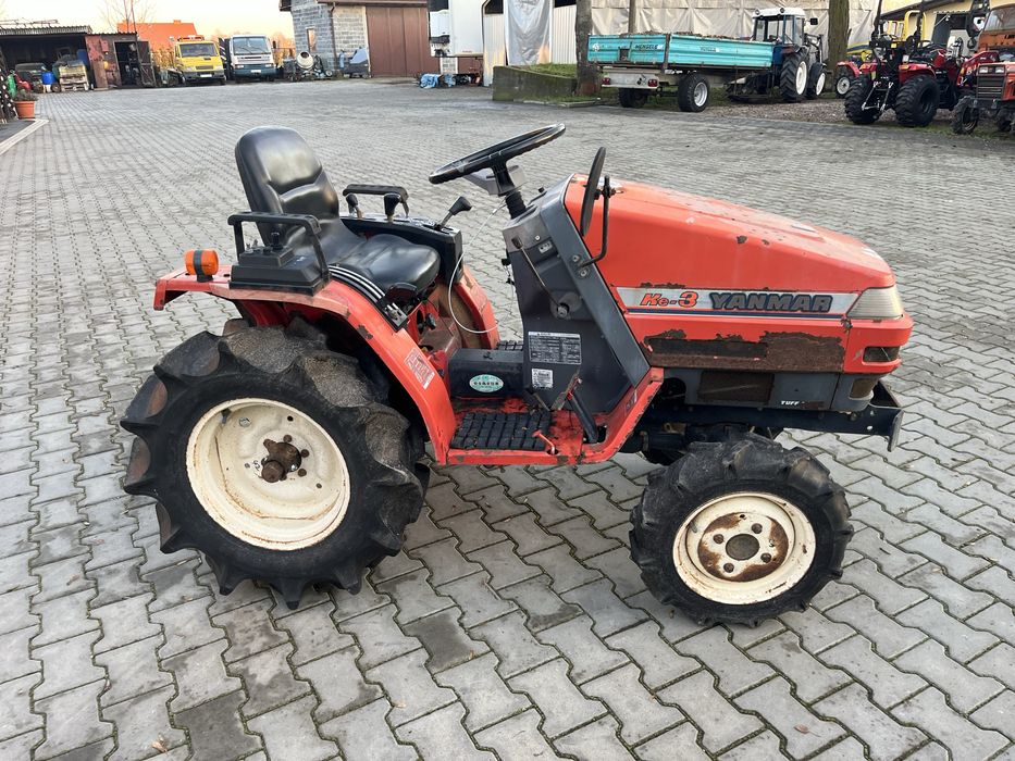 Traktorek yanmar ke3 14 km 4x4 dobry stan sprawne