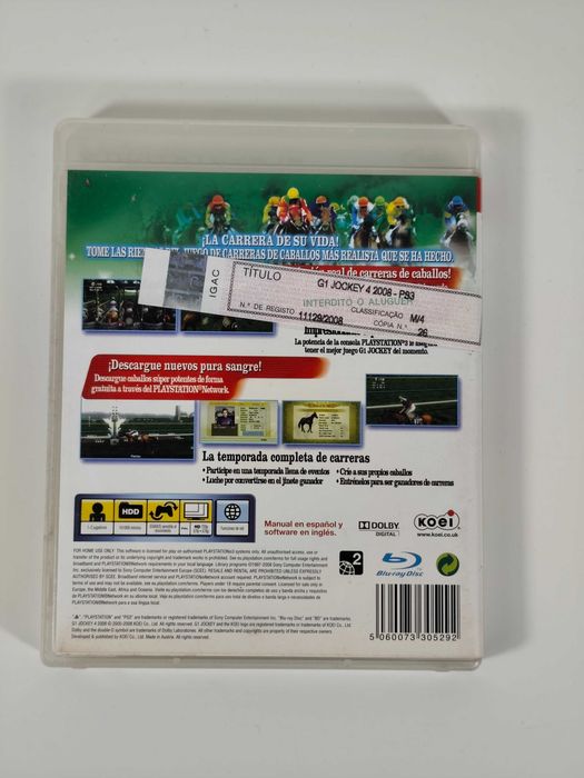 G1 Jockey 4 2008 - Playstation 3 PS3