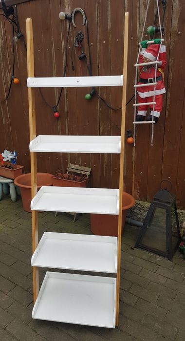 Regal na balkon stojak drabina 180x55cm