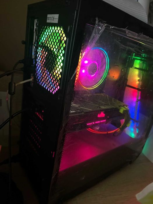 PCGamer Ryzen 7+RTX 2060 Super+Monitor 144Hz Curvo pronto a usar