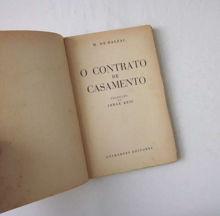 Honoré de Balzac - O CONTRATO de CASAMENTO