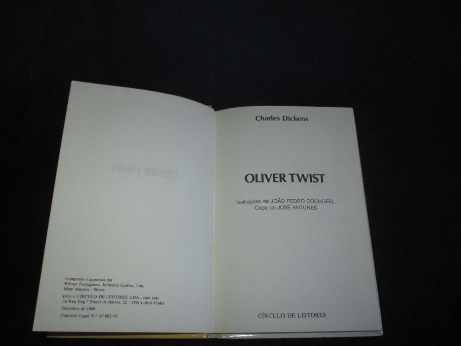 Livro Oliver Twist Charles Dickens