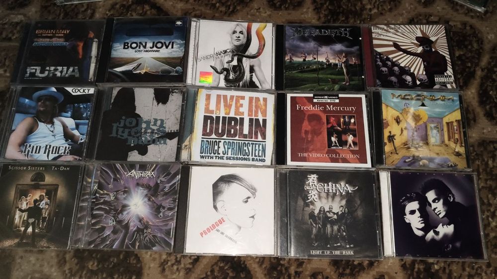 Диски сд, мп3  Рок