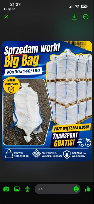Worki Big Bag 1000KG