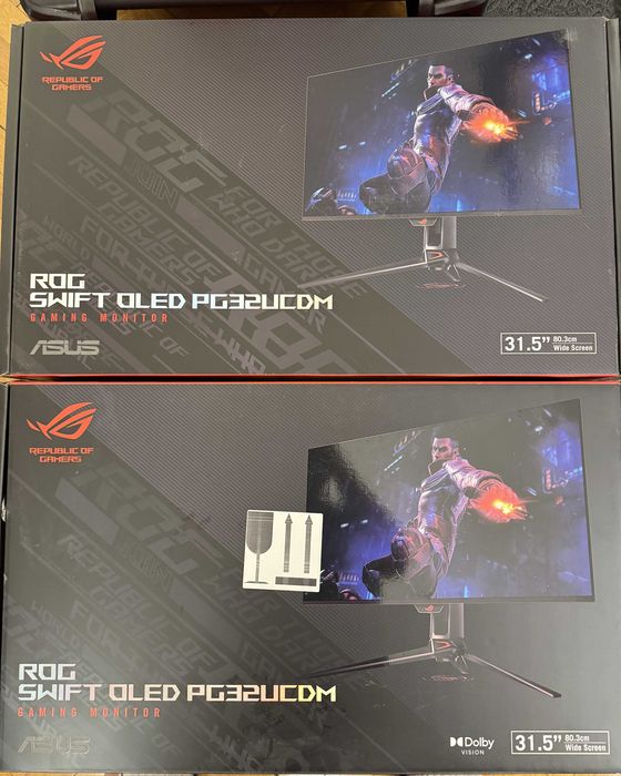 ASUS PG32UCDM OLED 32” 4K 240Hz | на оф. гарантії | комплект | нюанс