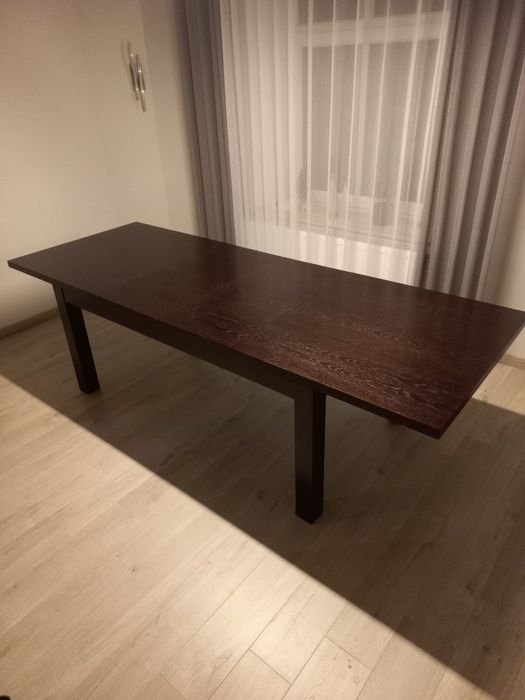 Stół rozkładany - wenge półmat