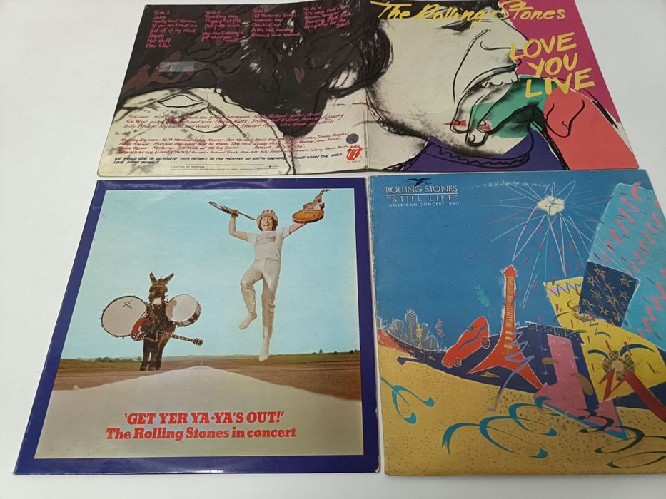 ROLLING STONES: Discografia até 1989 - 26 álbuns {Discos de Vinil}