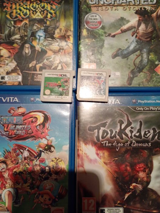 Gry 3ds xl PSP vita
