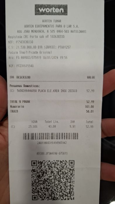 Placa elétrica inox 2bicos KREA com GARANTIA