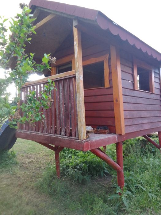 Domek dla dzieci plac zabaw