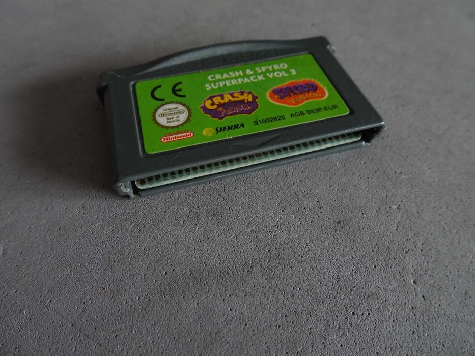 Jogo Game Boy Advance Crah & Spyro Superpack Vol 3
