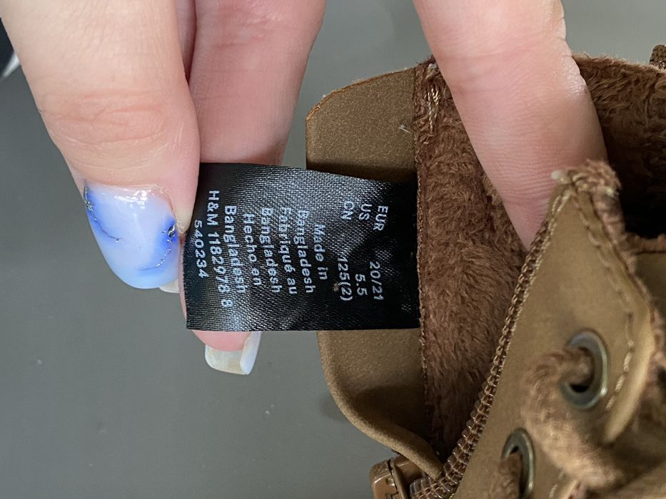 Дитячі черевики H&M
