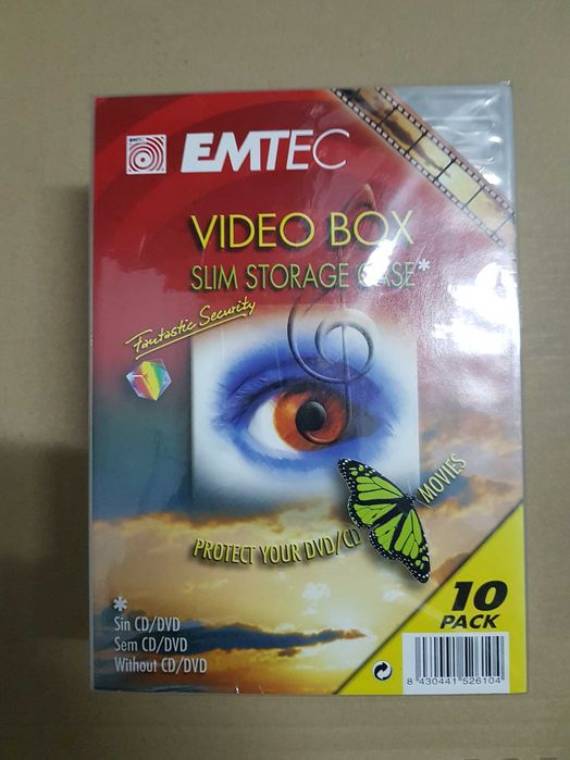 Caixas DVD's / CD's - Lote com 150 caixas64738329267458120