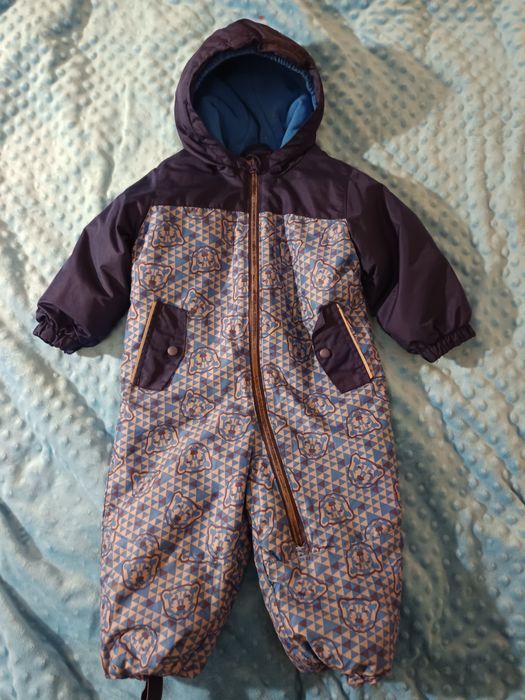 Zimowy ciepły kombinezon 80cm