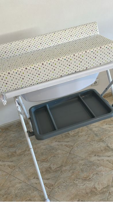 Banheira de bebé + trocador