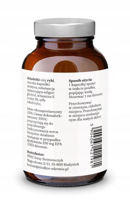 na zdrowie omega 3 1000mg epa dha z witaminą e serce mózg 90 kaps