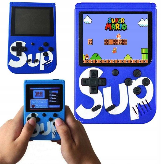 Mini Konsola RETRO  PRZENOŚNA HITY 400 GIER  KONSOLA 3 " różne kolory