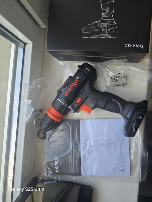 Шуруповерт Дніпро м акумуляторний дриль CD-218Q дрель 20v