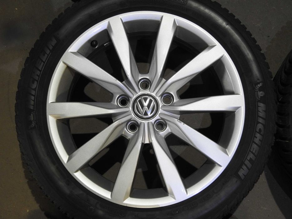 4×Alufelgi VW OE 17'' 6J 5x112 ET48 19rok 5G0 Super STAN