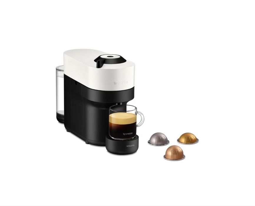 Máquina de Café KRUPS Nespresso XN9201 Vertuo Pop Branco
