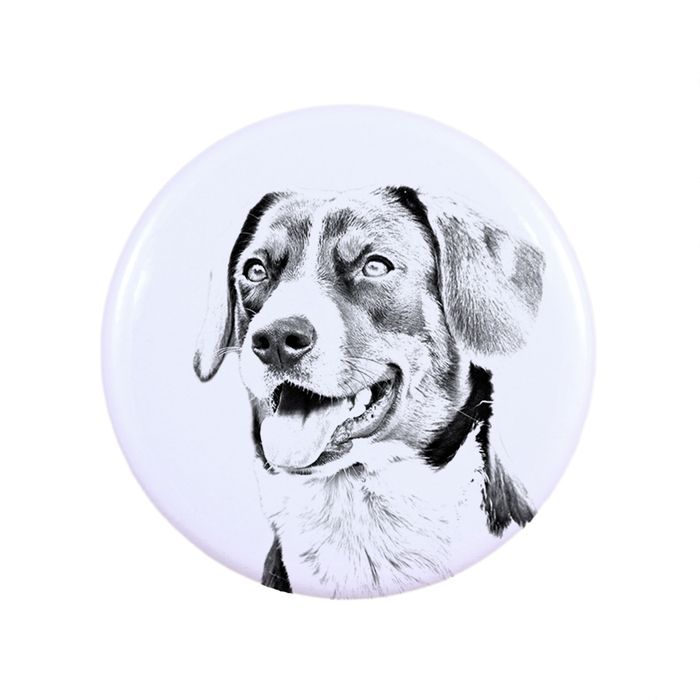 Appenzeller przypinka z psem duża Art-Dog