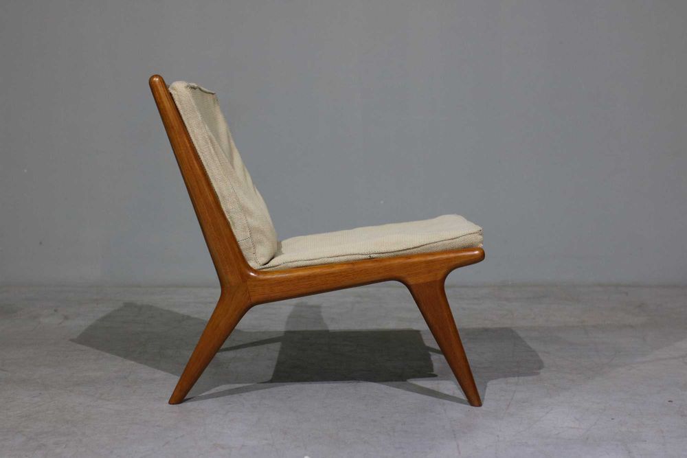 Cadeirão Karl-Erik Ekselius em teca | Mid-Century Modern