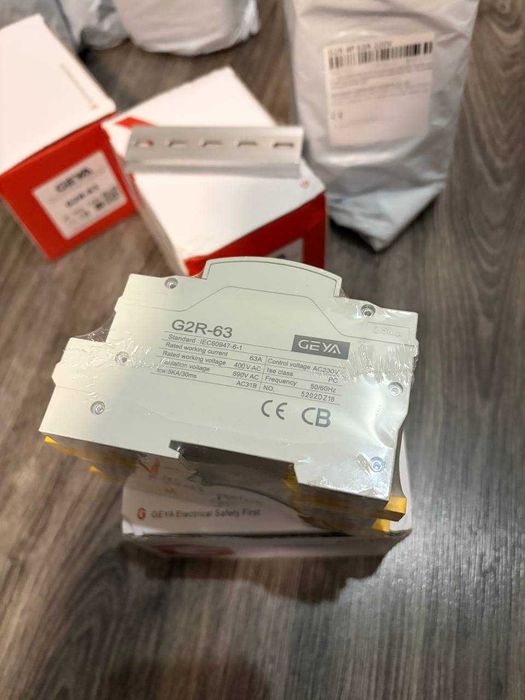 В наявності. Автомат введення резерву АВР GEYA G2R 4P 63А трифазні