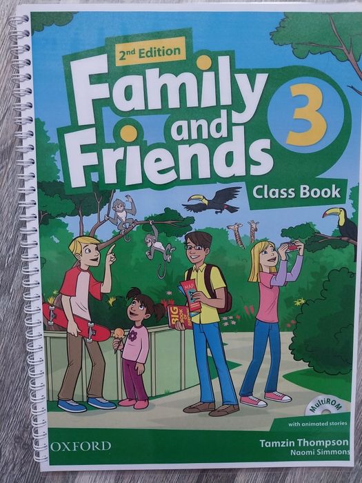 Підручники книжки English  Family and friends OXFORD 3 клас