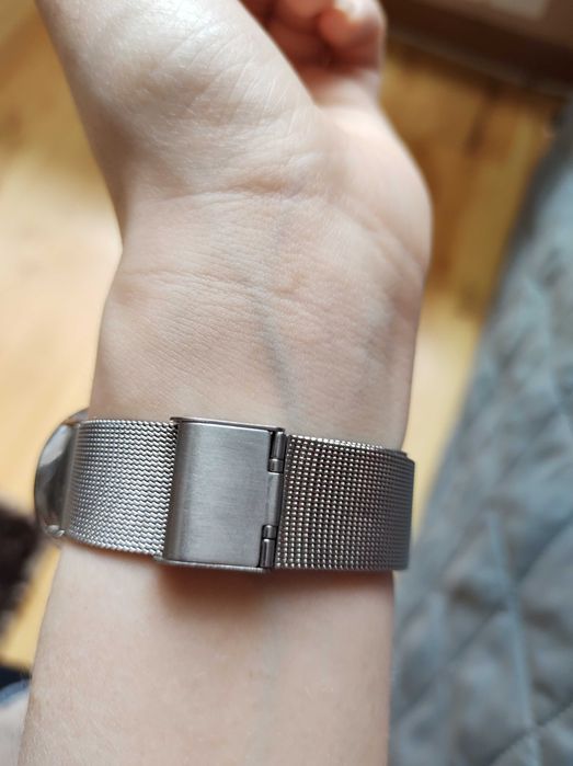 Zegarek na rękę stal chirurgiczna