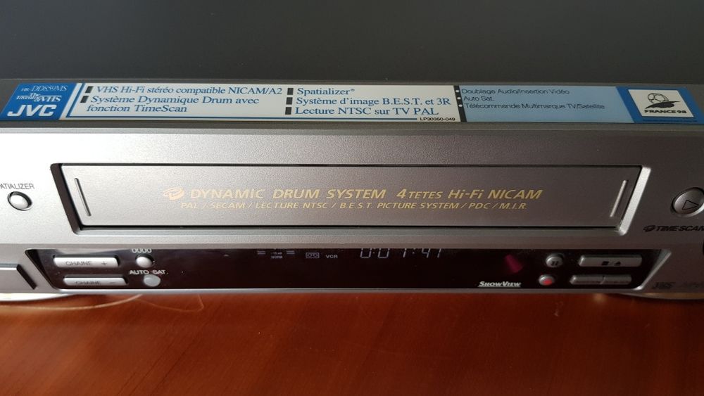 JVC HR-DD 859 MS VHS Multisitema.