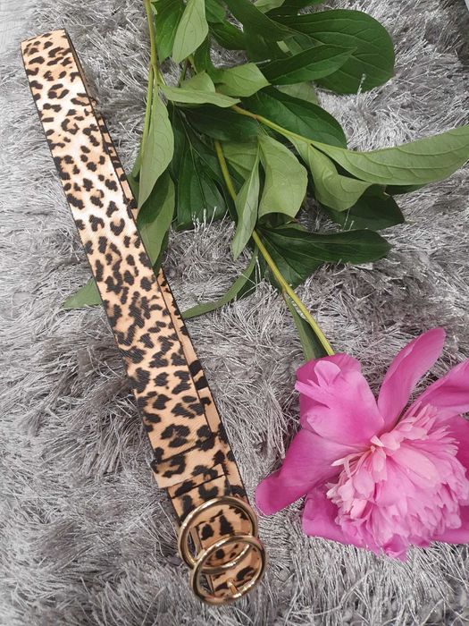Pasek wzór panterka AP0001