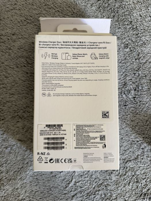 Wireless Charger Duo samsung