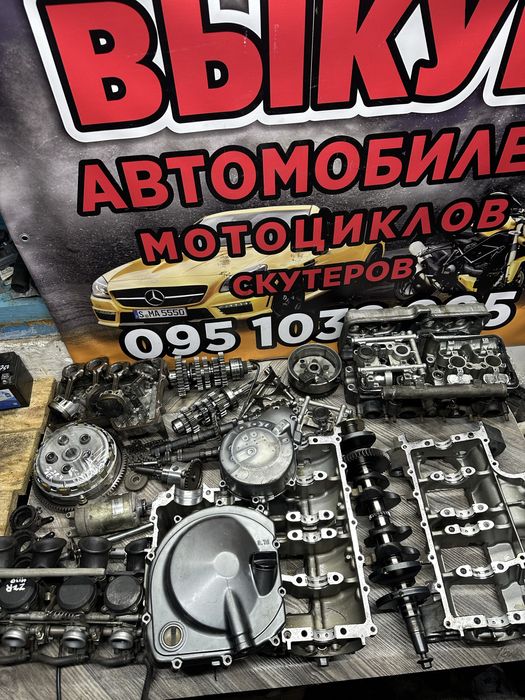 Двигатель мотор kawasaki zzr 400 разобраный кавасаки ззр коленвал
