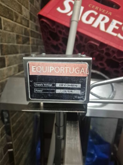 Maquina de kebab com vaca novo