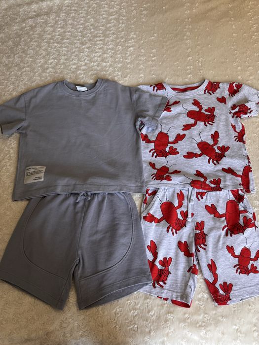 Літній костюм шорти, футболка Zara 3-4 роки