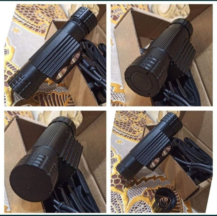 Фонарь налобный BORUiT H02A на диодах XML2 на АКБ Li-ion 18650 /БОРУИТ