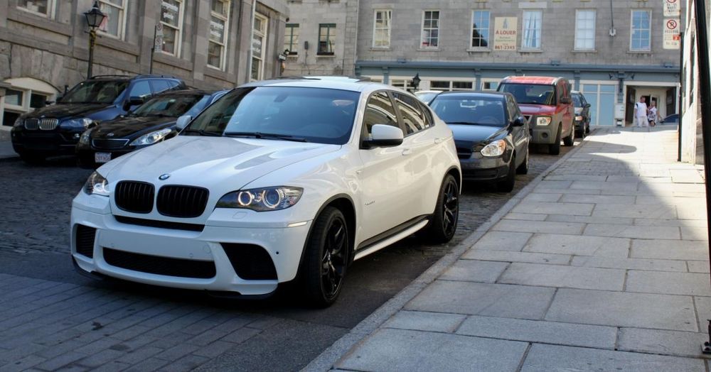 Бампер bmw X6 m-performance e71