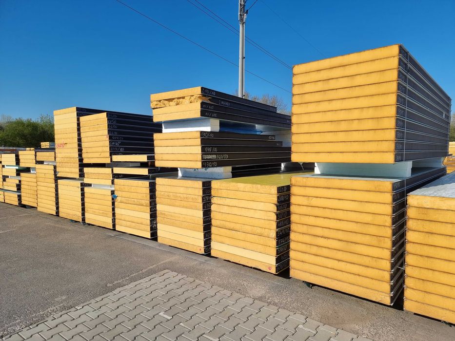 Płyta warstwowa NOWA płyty warstwowe ocieplenie izolacja Garaż Hala